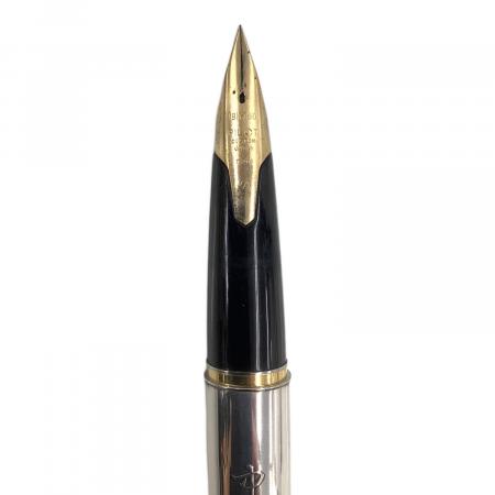 PILOT (パイロット) スターリングシルバー、ペン先K18 万年筆 T1276