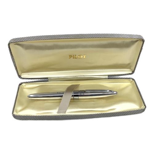 PILOT (パイロット) スターリングシルバー、ペン先K18 万年筆 T1276