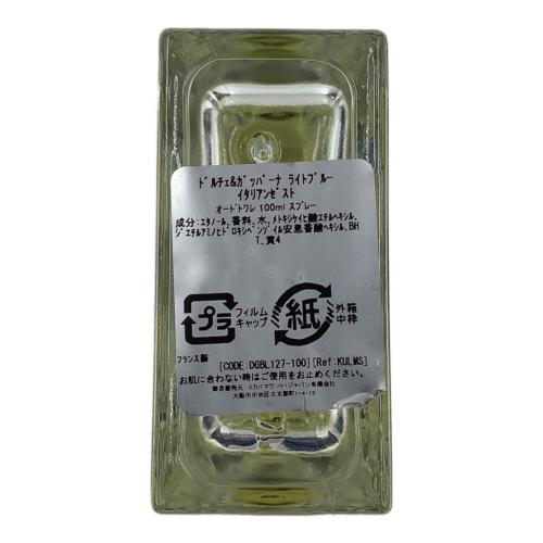 DOLCE & GABBANA (ドルチェ＆ガッバーナ) オードトワレ 100ml 残量80%-99% イタリアンゼスト