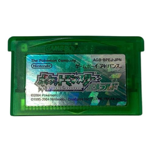 Nintendo ゲームボーイアドバンス用ソフト ポケットモンスターエメラルド GBA