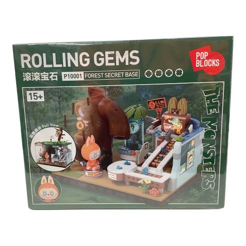 ポップマート THE MONSTERS POP BLOCKS ROLLING GEMS FOREST SECRET BASE