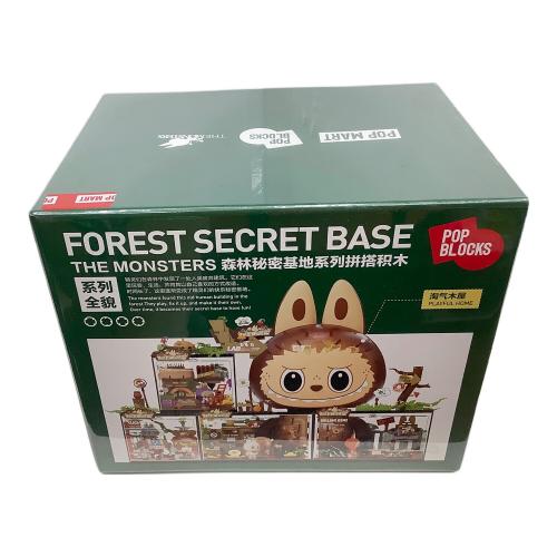 ポップマート THE MONSTERS / FOREST SECRET BASE（フォレストシークレットベース） / P10000　POP BLOCKS PLAYFUL HOME