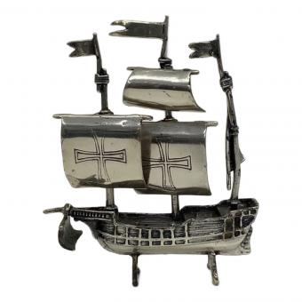 銀細工 SILVER925 船 38.9g