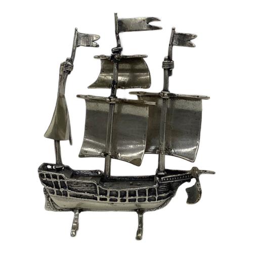 銀細工 SILVER925 船 38.9g