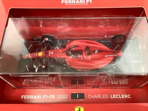 デアゴスティーニ 隔週刊フェラーリF1ビッグスケールコレクション 創刊号 フェラーリ F1-75 2022  シャルル・ルクレール