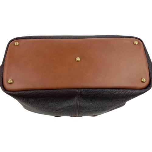 HONMA (ホンマ) 日本製 ヘリテイジ トートバッグ BB12104 ゴジラシボ素材（PVC) ブラウン