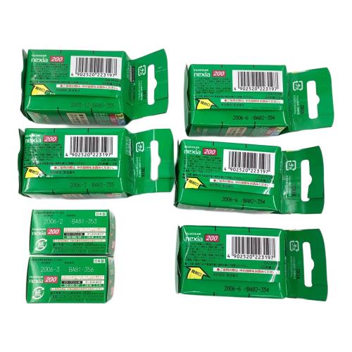 富士フィルムnexia200 25枚撮 3本×5個＋2個 2005/2006年使用期限