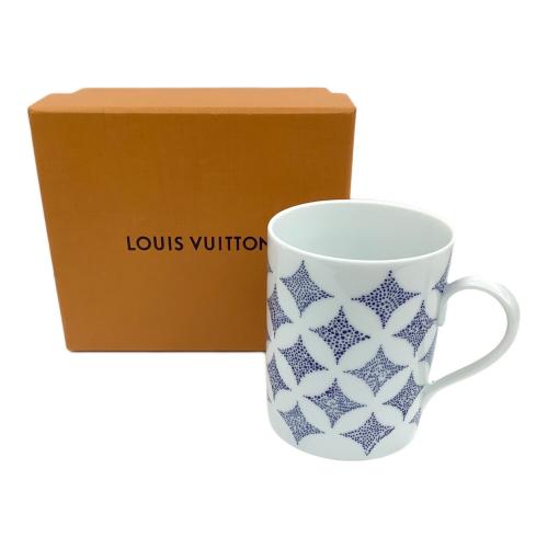 LOUIS VUITTON (ルイ ヴィトン) マグカップ R95942 Constellation Mug モノグラム・フラワー、ダイヤモンド・モチーフ