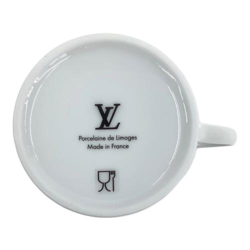 LOUIS VUITTON (ルイ ヴィトン) マグカップ R95942 Constellation Mug モノグラム・フラワー、ダイヤモンド・モチーフ