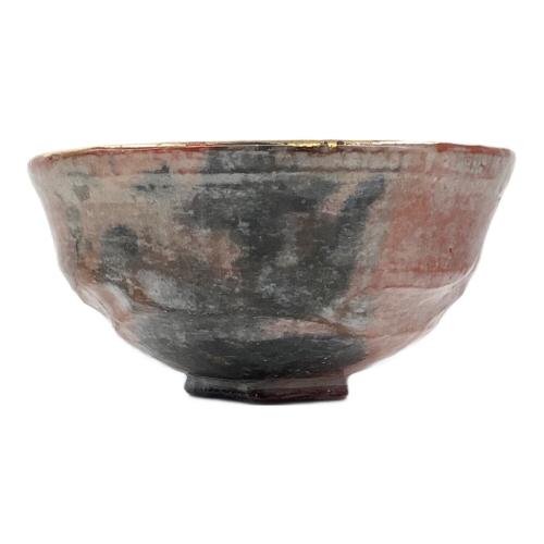 嶋台茶碗 金銀 松楽 楽茶碗