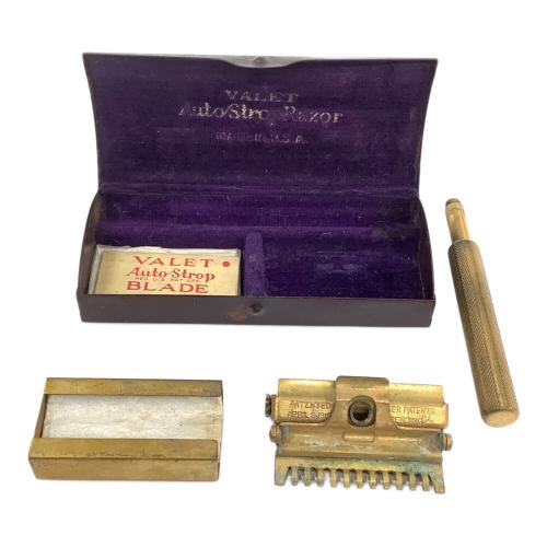 Valet (バレット) ヴィンテージ auto strop razor 替え刃/ケース付き USA製
