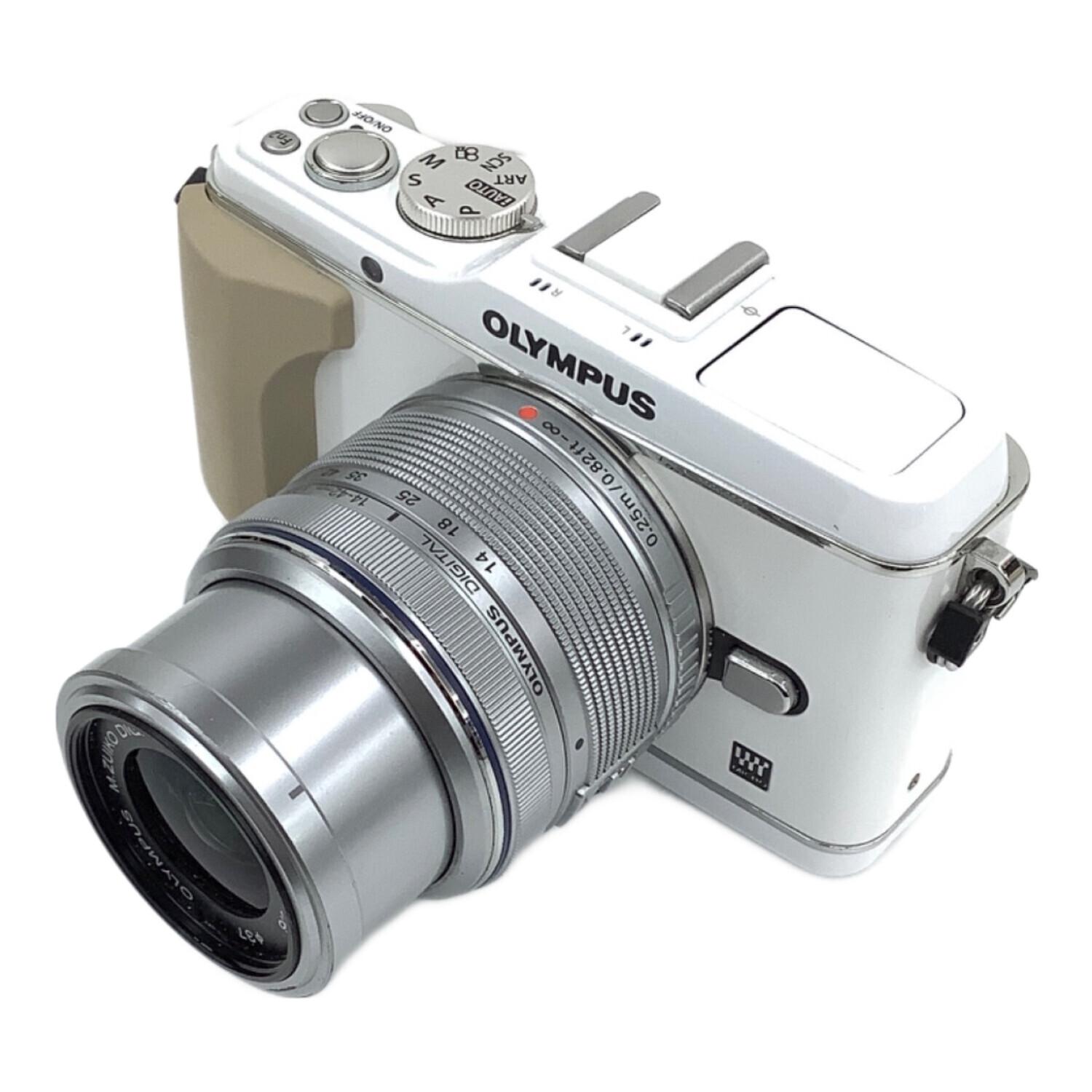 オリンパス ミラーレス一眼とレンズ3本セット OLYMPUS (オリンパス) ミラーレス一眼カメラ PEN E-P3 ツインレンズ