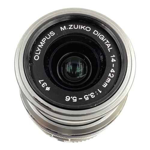 【トレファク足立扇店】ﾐﾗｰﾚｽ一眼ｶﾒﾗ OLYMPUS E-P5  3ﾚﾝｽﾞｾｯﾄ 充電器付 ﾚﾝｽﾞ:17mm/14-42mm/60mm OLYMPUS (オリンパス) ミラーレス一眼カメラ PEN E-P3 ツインレンズ