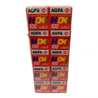 AGFA カラーフィルム HDC 100 10個パック ※ジャンク
