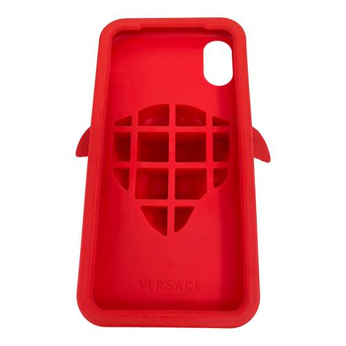 VERSACE (ヴェルサーチェ) ラバーiPhoneケース メデューサ iPhoneX/XS対応 箱付