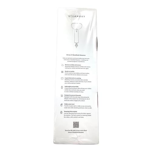 STEAMERY (スチーマニー) ハンディースチーマー Cirrus X Iron Steamer