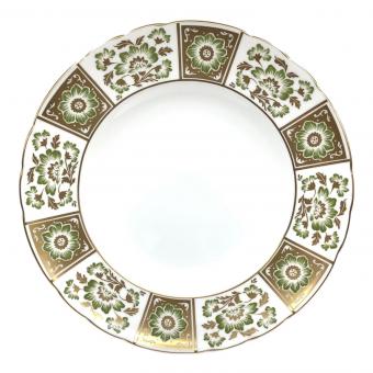 ROYAL CROWN DERBY (ロイヤルクラウンダービー) プレート グリーンダービーパネル