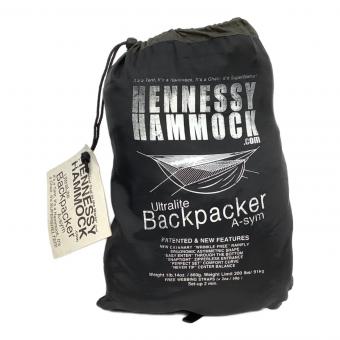 Hennessy Hammock Ultra Light Backpacker ベタツキ有