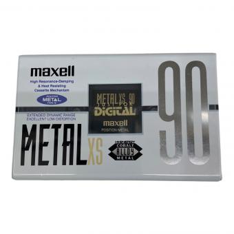 maxell カセットテープ METAL XS 90 M-XS90 メタルポジションMetal XS