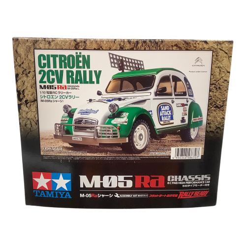TAMIYA 1/10電動RCカー シトロエン 2CVラリー (M-05Raシャーシ) プラモデル 車