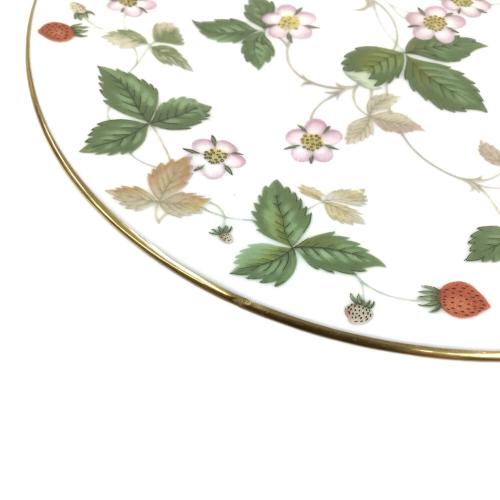 Wedgwood (ウェッジウッド) 15cmプレート 英国製 黒壺 ワイルドストロベリー