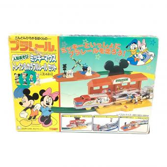 TOMY (トミー) ミッキーマウス トレイン＆カラフルレールセット プラレール