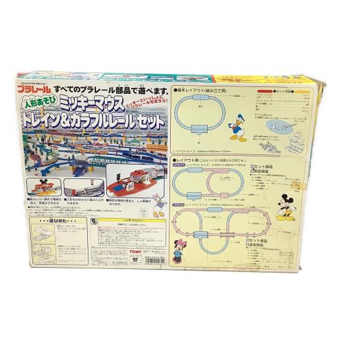 TOMY (トミー) ミッキーマウス トレイン＆カラフルレールセット プラレール