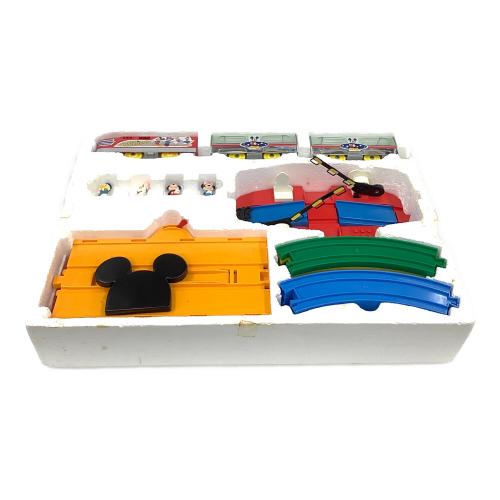 TOMY (トミー) ミッキーマウス トレイン＆カラフルレールセット プラレール