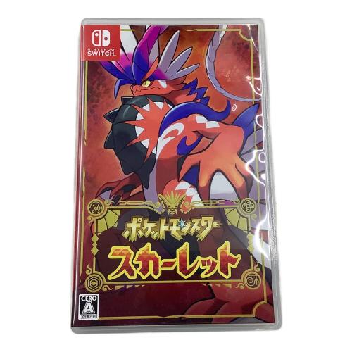 Nintendo Switch用ソフト ポケットモンスター スカーレット CERO A (全年齢対象)