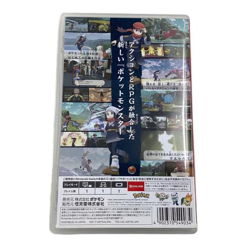 Nintendo Switch用ソフト Pokemon LEGENDS アルセウス CERO A (全年齢対象)