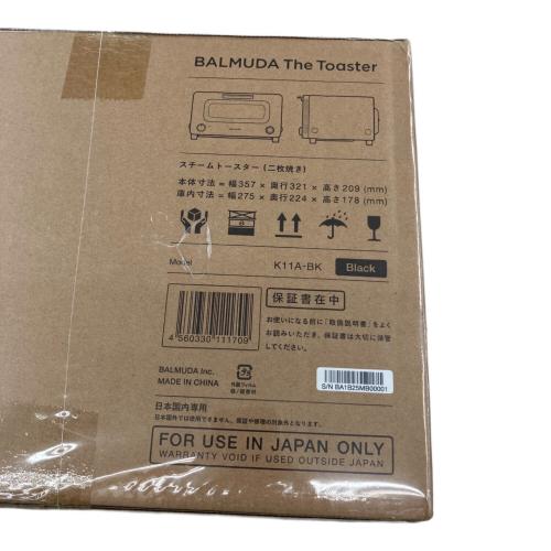 BALMUDA (バルミューダ) オーブントースター The Toaster K11A-BK