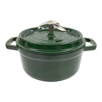 Staub (ストウブ) ピコ・ココット・ラウンド 22cm グリーン