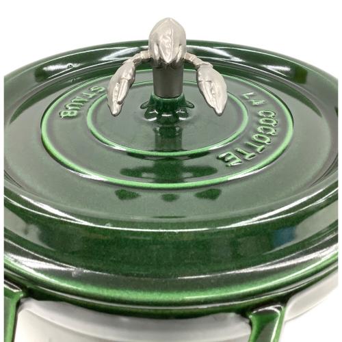 Staub (ストウブ) ピコ・ココット・ラウンド 22cm グリーン
