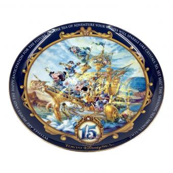 東京ディズニーシー15周年プレート ディズニーグッズ