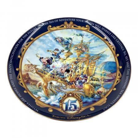 ディズニークリスタル・シーズン　プレート 東京ディズニーシー15周年プレート ディズニーグッズ｜トレファクONLINE