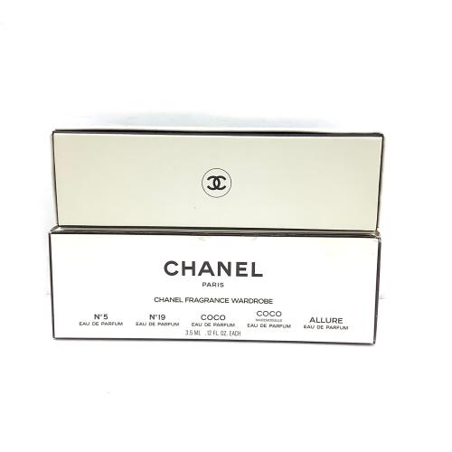 CHANEL (シャネル) パルファム フレグランスワードローブ 3.5ml   N°5. N°19. COCO. COCO MADEMOISELLE. ALLURE