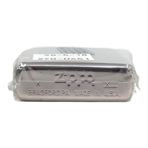 【限定レア】　新品　Zippo　モンスターハウス 銀仕上げ ZIPPO (ジッポ) オイルライター CRモンスターハウス 0423/1000