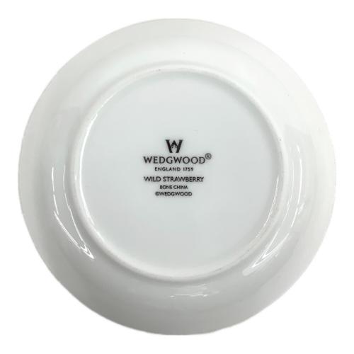 Wedgwood (ウェッジウッド) ジャパニーズティーカップ＆ソーサー ワイルドストロベリー