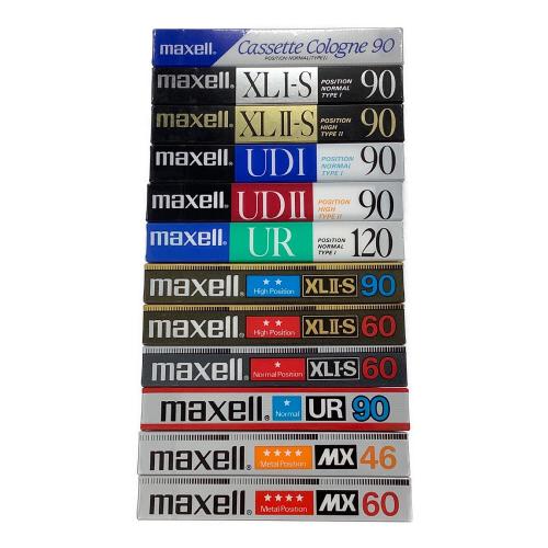 Maxell カセットテープ12本セット