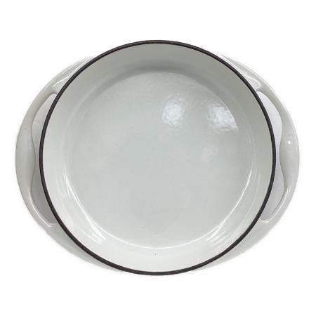 LE CREUSET (ルクルーゼ) タルトタタン鍋 25cm ホワイト｜トレファクONLINE