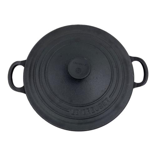 LE CREUSET (ルクルーゼ) ココット・ロンド 22cm マットブラック