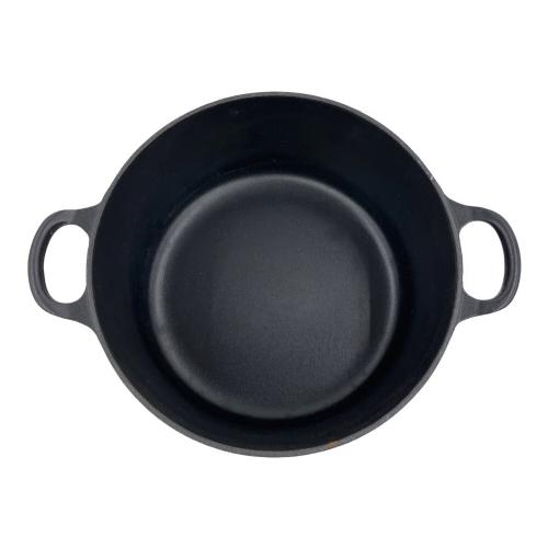 LE CREUSET (ルクルーゼ) ココット・ロンド 22cm マットブラック