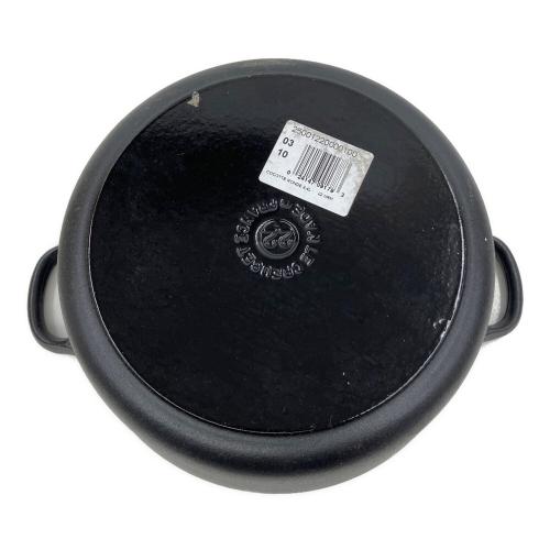 LE CREUSET (ルクルーゼ) ココット・ロンド 22cm マットブラック