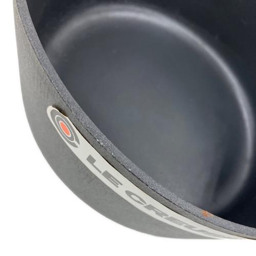LE CREUSET (ルクルーゼ) ココット・ロンド 22cm マットブラック