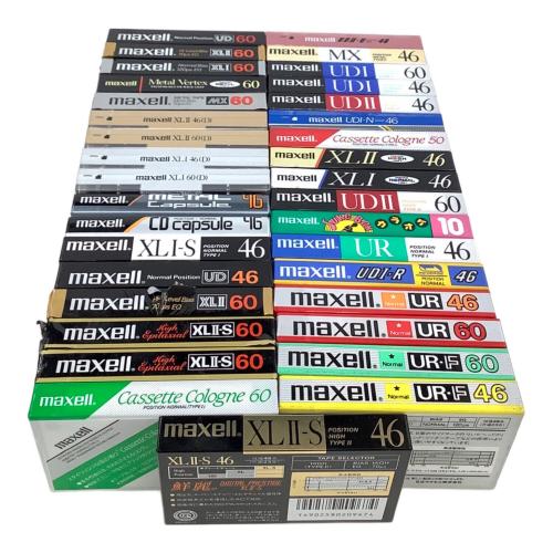 MAXELL (マクセル) カセットテープ詰め合わせ