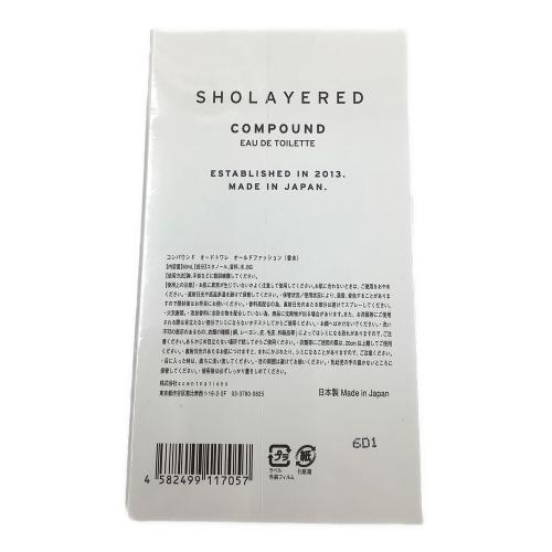 sholayered (ショウレイヤード) オードトワレ 50ml コンパウンド オールドファッション