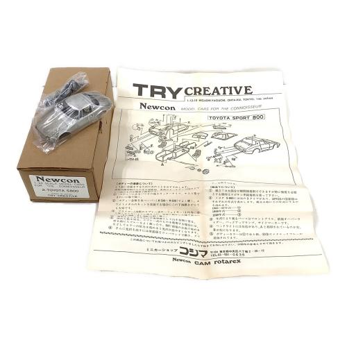 NEWCON TOYOTA S800 ダイキャストカー 未組立品