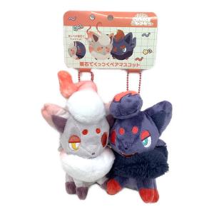 Pokemon Center (ポケモンセンター) 磁石でくっつくペアマスコット にたものどうし ゾロア＆ヒスイゾロア ポケモングッズ