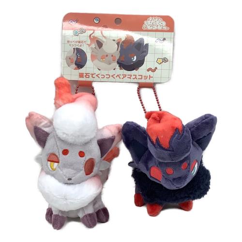 Pokemon Center (ポケモンセンター) 磁石でくっつくペアマスコット にたものどうし ゾロア＆ヒスイゾロア ポケモングッズ