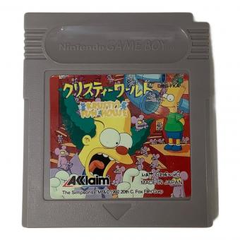 アクレイムジャパン ゲームボーイ用ソフト クリスティワールド